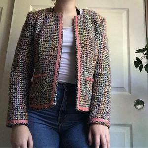 Hillard & Hanson Rainbow Coat